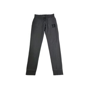 Puma By Rihanna Women's Jogger Sweatpants Size M Black Drawstring Cotton Za1